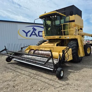 1997 NEW HOLLAND TR97 COMBINE W/ 971 PICKUP HEADER