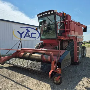 1991 CASE 1680 COMBINE W/ CASE 1015 PICKUP HEADER