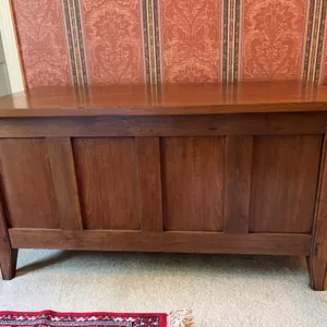 Solid Wood Blanket Chest