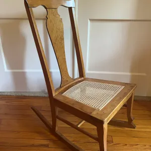 Birds Eye Maple Rocking Chair