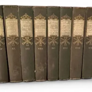Complete Set of Alexandre Dumas' Works by P.F. Collier & Son, 1910, Illustrated