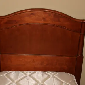 Twin Headboard & Serta Mattress Set