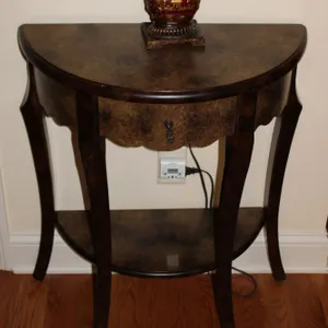 Demi-Lune Accent Table