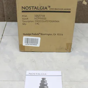 Nostalgia Stainless Steel Chocolate Fountain