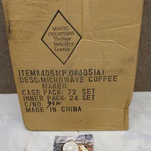 Magic Creations Microwave Coffee Maker Set