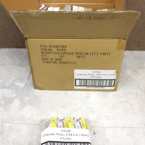 Cupcake Picks CM Let's Party 192 Units