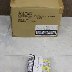 Cupcake Picks CM Let's Party, 192 Units