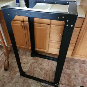 Swing Gate Network Equipment Wall Rack 43''X25''X21''