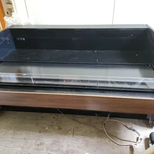 Horizontal Open Air Refrigerated Display Case W/Heatcraft Condenser Model 17T010MRRFT 38''X29''X19.5