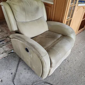 Power Recliner, Worn, No Rips Or Tears, Works, 32''X38''X34''