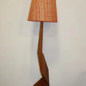 MCM Teak Table Lamp