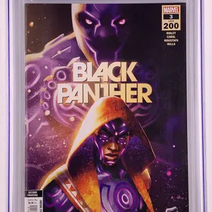 Black Panther #3 (2022) CGC 9.6 White Pages 2nd Printing