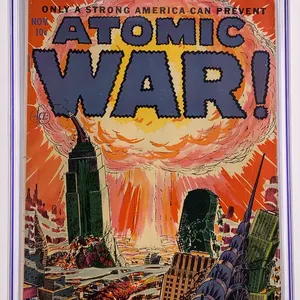 Atomic War! #1 (1952) CGC 4.5