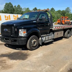 2019 FORD F-650 SINGLE AXLE ROLLBACK TRUCK VIN: 1FDNF6DC8KDF06114