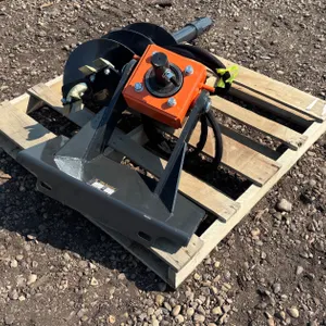 Unused 2026 Wolverine Mini Skid Steer Auger Drive w/ Bit