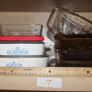 Corningware and Loaf Pans