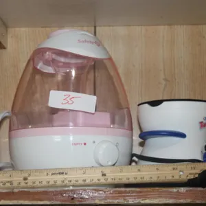 Twinkie Warmer and Safety First Humidifier