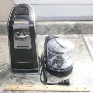 Can Opener and Food Processor