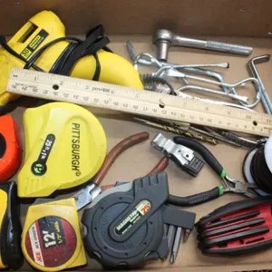 Tape Measures, Glue Gun, and More