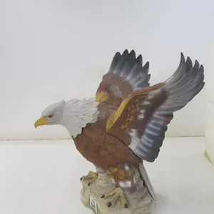 Ski Country Straight Bourbon Whiskey 1 Gallon Bald Eagle Decanter