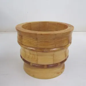 Unique Wood Planter/Candy Dish