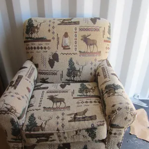 Nice Wildlife Themed Upholstered Chair