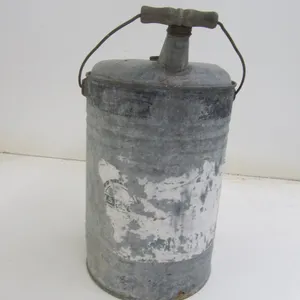 Vintage Galvanized Can w/Spout