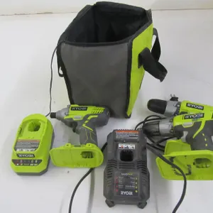(3) Ryobi 18v Tools