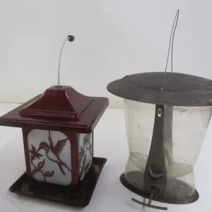 (2) Hanging Bird Feeders