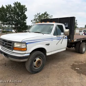 1996 Ford F450 Super Duty dump flatbed truck