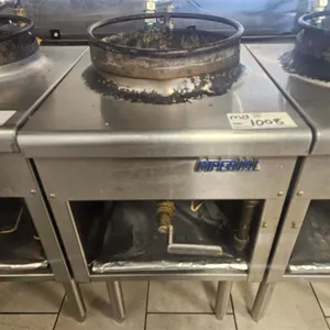 Imperial 3-Burner Gas Stock Pot Range
 UNRESERVED