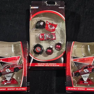 NASCAR Dale Earnhardt Jr. Trevco Collectible Ornaments Lot (2007)