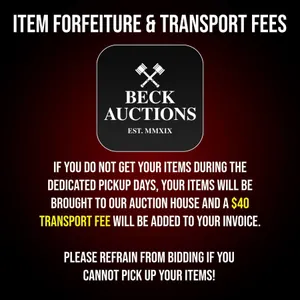 Item Forfeiture & Transport Delivery Fees & Conditions