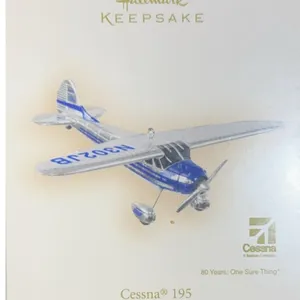 Hallmark Keepsake Ornament: "Cessna 195" - 'Sky’s the Limit' Series (2007) Serial Number QX2377