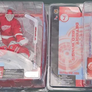 McFarlane Detroit Red Wings NHL Figures Hasek and Chelios