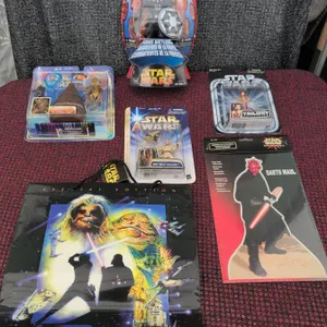 Star Wars Collectible Action Figure Set With Bonus Items