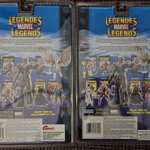 Marvel Legends Sentinel Series Mystique & Cyclops 2005 w/ Comics