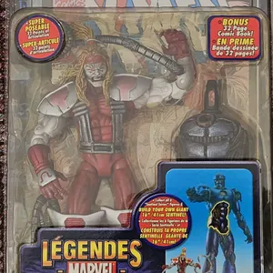 2005 Marvel Legends Omega Red Sentinel Series Action Figure with Comic