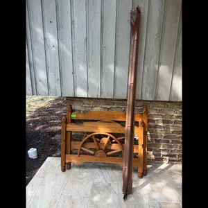 Vintage Wooden Bed Frame
