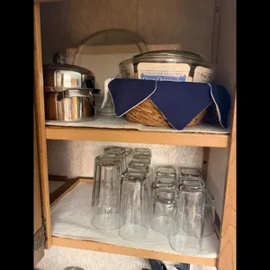 Anchor Hocking Glass Storage Jar  Drinking Glasses