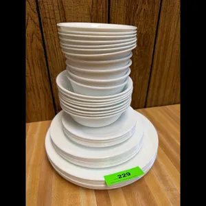 Corelle White Dinnerware Lot