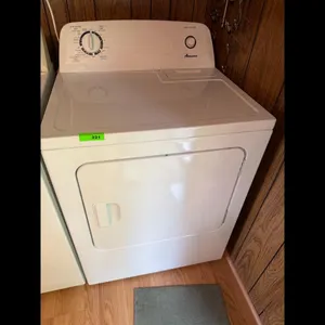 Whirlpool Amana White Electric Dryer MED655EW1