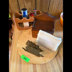 Napkin holders and  Olive Oil Sprayer