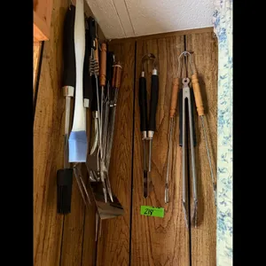 BBQ Grilling Tool Set - Stainless Steel...