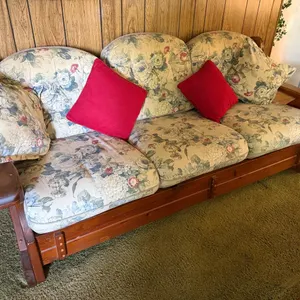 Floral Vintage Sofa Used