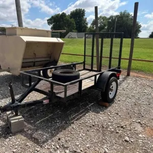 8' Single Axle Trailer w/ Drop Ramp
