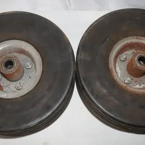2) Pneumatic Tube Type 10" Tires