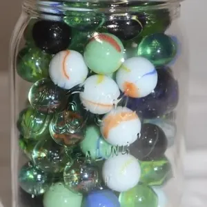 5" Jar of Marbles