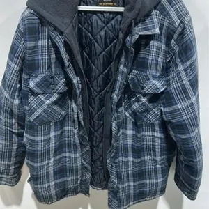 Mens large plaid coat
