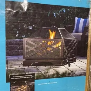 Outdoor fireplace